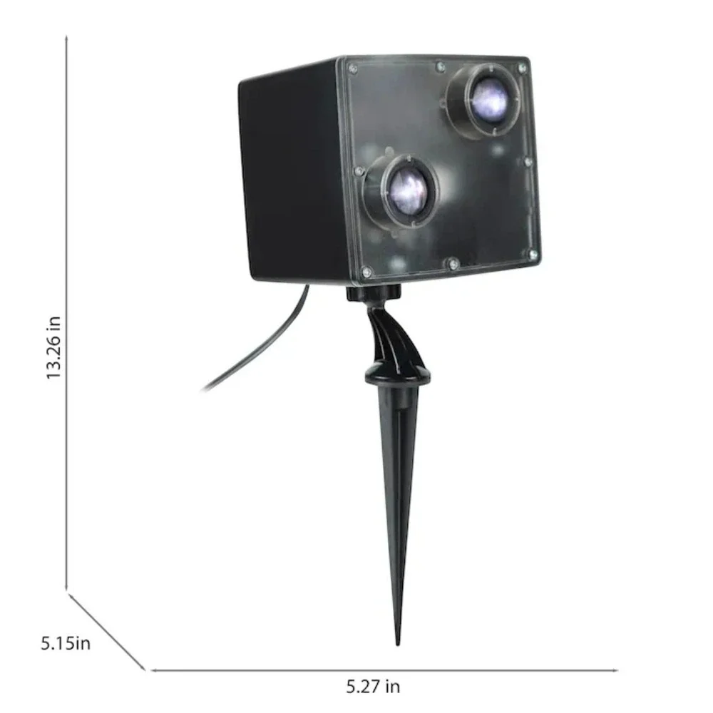 Bluey Bingo Lightshow Projection Swirling Storm‎ Holiday Christmas Projector